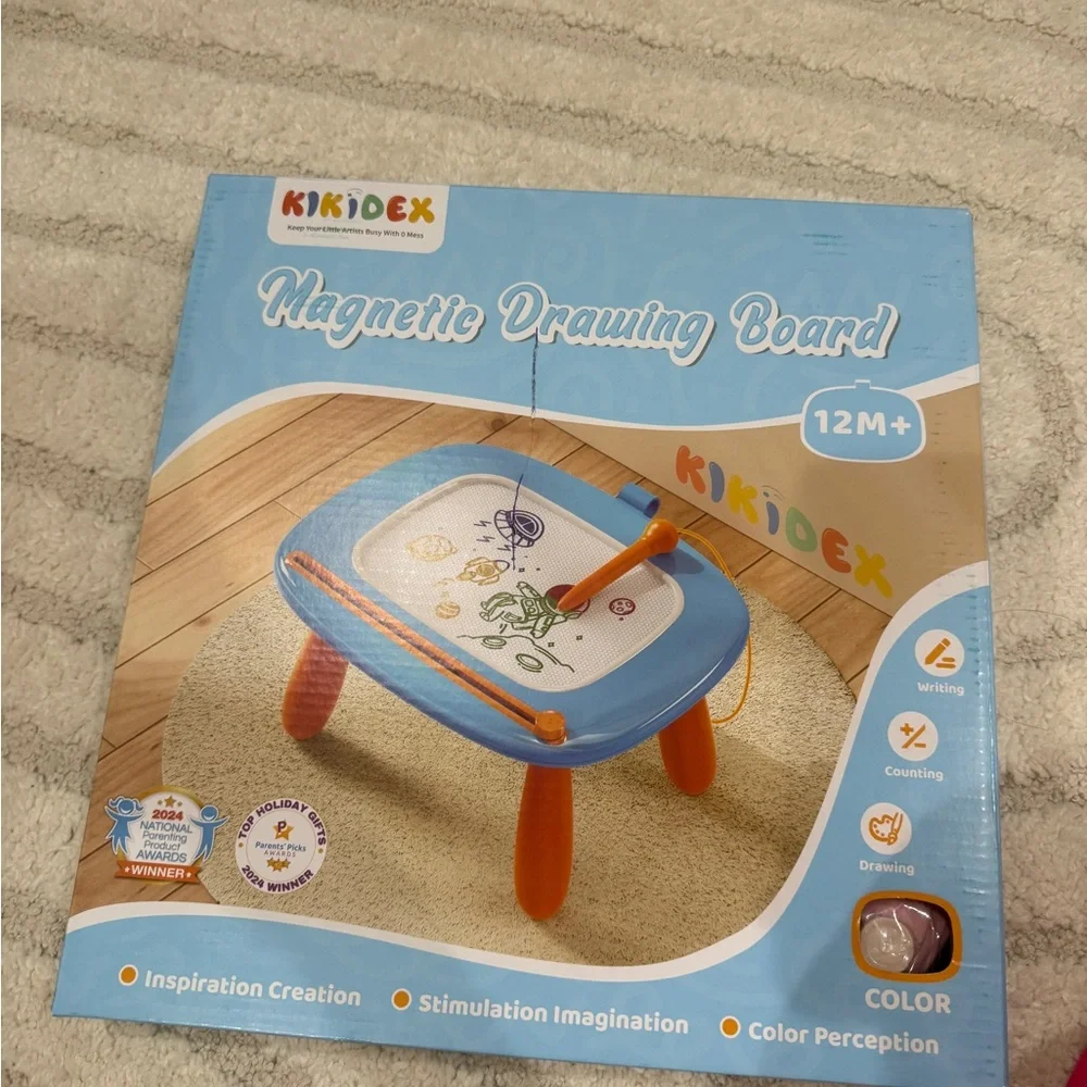 Light-Up Baby Touch Tablet - Pink and Magnetic Drawing Board - Pink